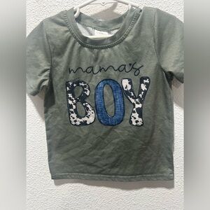 BOGO free -Source Unknown Olive 'Mama's Boy' Tee